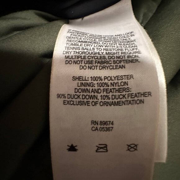 Mountain Hardwear Stretchdown Hooded Jacket - Sz Medium - Green - Picture 4 of 4